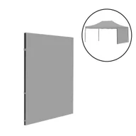 Pawilony ogrodowe - Leziter Altana ogrodowa markiza boczna 3x4,5 m szara - miniaturka - grafika 1