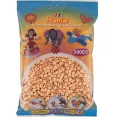 Prace ręczne dla dzieci - Hama 201-78 - jasny łososiowy - 3000 koralików midi - miniaturka - grafika 1