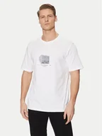 Koszulki męskie - Jack&Jones T-Shirt Boston 12273400 Biały Relaxed Fit - miniaturka - grafika 1