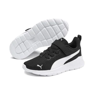 Dziecięce buty sportowe Anzarun Lite PUMA Black White - Buty dla dziewczynek - miniaturka - grafika 1