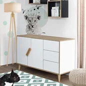 Komody dla dzieci - Komoda biała tutu white - miniaturka - grafika 1