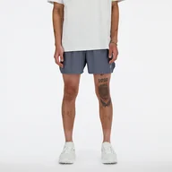 Spodenki męskie - Spodenki męskie New Balance MS41286GT  szare - miniaturka - grafika 1