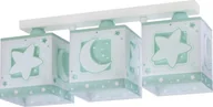 Lampy sufitowe - Dalber 3-punktowa lampa sufitowa Stars, miętowa zieleń - miniaturka - grafika 1