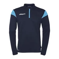 Koszulki i topy damskie - uhlsport Squad 27 1/4 Zip Top Piłka Nożna Koszulka z długim rękawem i Jersey Sportowy Bez Kapturem Unisex - miniaturka - grafika 1