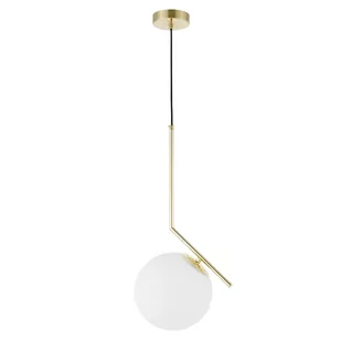 NOWOCZESNA LAMPA WISZĄCA KLASYCZNE ZŁOTO SORENTO D20 - Lampy sufitowe - miniaturka - grafika 1