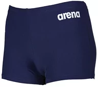 Kąpielówki dla chłopców - ARENA Chłopięce spodenki kąpielowe Boy's Team Swim Solid Shorts, granatowo-białe, 6-7 lat, granatowo-biały, 6-7 lat - miniaturka - grafika 1