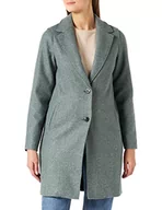 Płaszcze damskie - ONLY Onlcarrie Bonded Coat Otw Noos Płaszcz Kobiety,Balsam zielony/szczegół: melanż,L - miniaturka - grafika 1