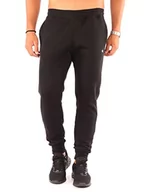 Spodenki męskie - Champion Męskie spodnie treningowe Authentic Pants z logo C Slim, czarny, L - miniaturka - grafika 1