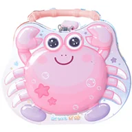 Zabawy w naśladowanie dorosłych - Skarbonka Metalowa Krab Zabawka Dla Dzieci - miniaturka - grafika 1