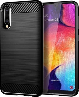 Samsung Etui na telefon komórkowy Etui TPU Etui ochronne Etui na telefon komórkowy Bumper Carbon Optic Shell, Kolor: Czarny, Wybierz model: Samsung Galaxy S20 Plus - Etui i futerały do telefonów - miniaturka - grafika 1