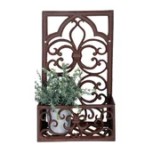 Kwietniki - Kwietnik ścienny żeliwny wzór 1 - miniaturka - grafika 1