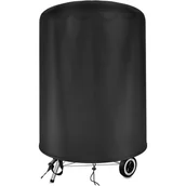 Pokrowce na grilla - Pokrowiec na grilla - Wodoodporny, wiatroszczelny, odporny na rozdarcia - Czarny - Okrągły 71 x 68 cm - miniaturka - grafika 1