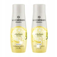 Syropy i koncentraty owocowe - Zestaw Syropów do saturatora SODASTREAM Kwiat Bzu Bez cukru 2x440ml - miniaturka - grafika 1