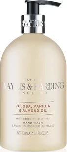 Baylis & Harding Signature Jojoba, Silk & Almond Oil Hand Wa - Mydło do rąk 500 ml - Mydła - miniaturka - grafika 1