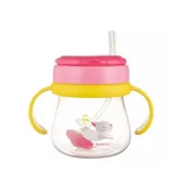 Kubki dla dzieci - Canpol Babies Kubek z rurką i odważnikiem 250ml 6O38EK 6O38EK SAM One size - miniaturka - grafika 1