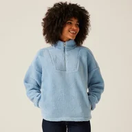 Bluzy sportowe damskie - Regatta Damski polar z suwakiem Zeeke Jasnoniebieski, Rozmiar: 44 - miniaturka - grafika 1