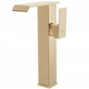 Rea Bateria Umywalkowa KENT Gold wysoka B8014 - Baterie umywalkowe - miniaturka - grafika 1