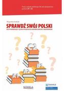 Książki do nauki języka polskiego dla obcokrajowców - Sprawdź swój polski. Testy poziomujące...kod A1-C2 - miniaturka - grafika 1