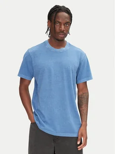 G-Star Raw T-Shirt Overdyed D27760-C756 Niebieski Regular Fit - Koszulki męskie - miniaturka - grafika 1