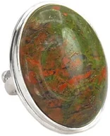 Pierścionki - Unakit Elegancki Pierścionek Srebro R10-26 - miniaturka - grafika 1