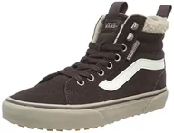 Trampki damskie - Vans Damskie trampki Filmore Hi Vansguard, zamszowe Sherpa Chocolate, 4 UK, Zamszowa czekolada Sherpa, 36.5 EU - miniaturka - grafika 1