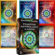 Ezoteryka - Karty Pozytywna Astrologia. Positive Astrology Cards - miniaturka - grafika 1
