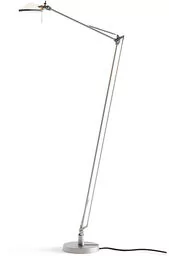 Luceplan - Berenice Lampa Podłogowa Białe Szkło/Aluminium Luceplan - Lampy stojące - miniaturka - grafika 1
