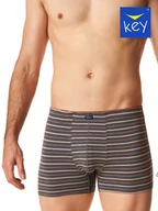 Majtki męskie - SZORTY KEY MXH-303 B24 (kolor szary, rozmiar L) - miniaturka - grafika 1
