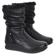 Botki damskie - Botki damskie wodoodporne Imac 456848 1400/011 BLACK/BLACK 36 - miniaturka - grafika 1