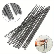 Inne - 12 Szt. Pilników Okrągłych Do Pił Łańcuchowych 4,8 Mm Do Ostrzenia Pił Łańcuchowych Zwykle 3/16 Cala - miniaturka - grafika 1