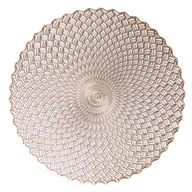 Obrusy i serwetki - Podkładka NATTE średnica 38 cm złoty - miniaturka - grafika 1