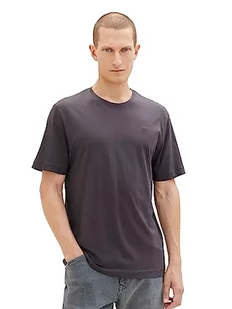 TOM TAILOR T-shirt męski, 10899 - Tarmac Grey, M - Koszulki męskie - miniaturka - grafika 1
