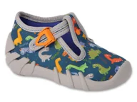 Buty dla chłopców - Kapcie dziecięce chłopięce domowe do przedszkola Befado 110N495-25 - miniaturka - grafika 1