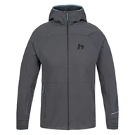 Bluzy sportowe męskie - Męska bluza Hannah Ethan Hoody Rozmiar: XL / Kolor: czarny - miniaturka - grafika 1