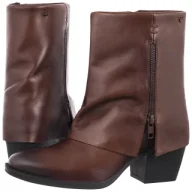 Botki damskie - Botki Brązowe 55352-52 (WO350-a) Wojas - miniaturka - grafika 1