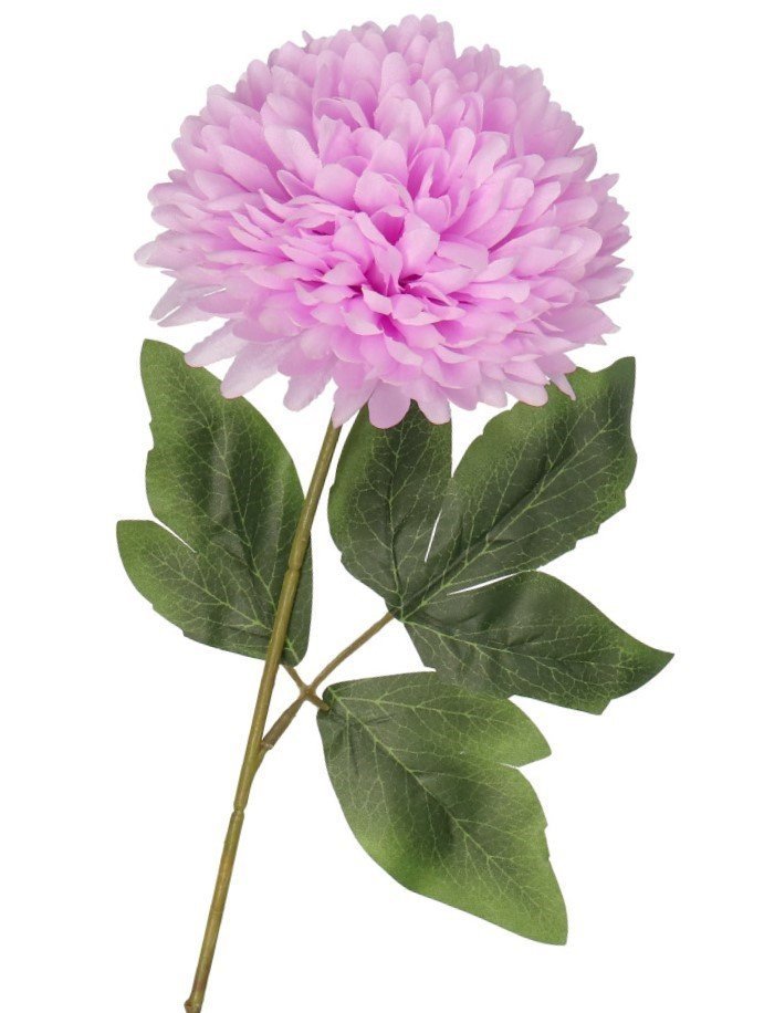 CHRYZANTEMA SZTUCZNE KWIATY JAK ŻYWA 48CM GŁÓWKA 12CM