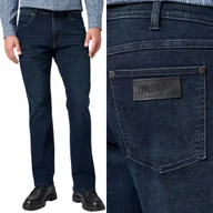 Spodnie męskie - Wrangler HORIZON REGULAR BOOT Onyx ROZSZERZANE SPODNIE JEANSOWE W36 L34 - miniaturka - grafika 1