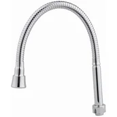 Akcesoria do armatury i ceramiki - Wylewka NOVEEN IWS100 Srebrny - miniaturka - grafika 1