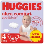 Pieluchy - Huggies Pieluchy Mega 4 (8-14 kg) Ultra Comfort 66 szt. - miniaturka - grafika 1