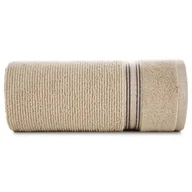 Ręczniki - Euro Firany Ręcznik Kąpielowy Filon (06) 70 x 140 Beżowy 1217973 - miniaturka - grafika 1