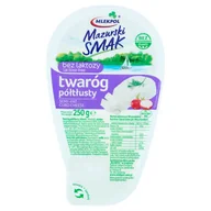 Szybkie dania obiadowe - Twaróg Klinek Mazurski Smak 250G Półtłusty Bez Laktozy - miniaturka - grafika 1