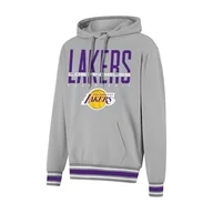 Swetry męskie - UNK NBA Męska bluza z kapturem GHM3588F NBA skupiona drużyna kolor polar sweter bluza z kapturem, wrzosowa szara, XXL - miniaturka - grafika 1