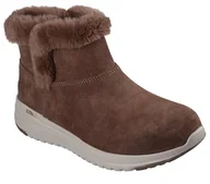 Botki damskie - Skechers Damskie buty On-The-GO Stellar Cozy Step Botki, czekoladowe, 36 UK, Czekolada, 39 EU - miniaturka - grafika 1