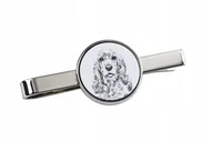 Spinki do mankietów i krawatów - Cocker spaniel amerykański - spinka do krawata z psem, personalizowany klip - miniaturka - grafika 1