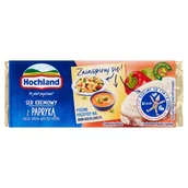 Sery - Hochland Z PAPRYKĄ. SER KREMOWY TOPIONY W BLOCZKU. 90 G - miniaturka - grafika 1