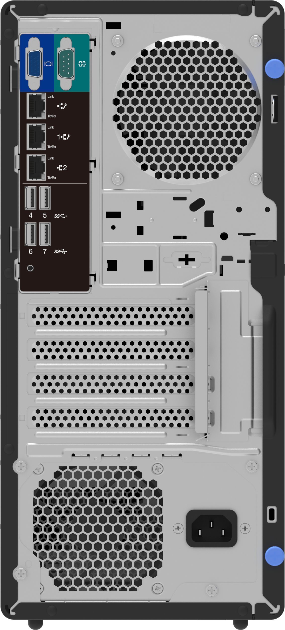 Serwer Lenovo Lenovo ThinkSystem ST50 V3 serwer 1,92 TB Tower Intel Xeon 6 6315P 2,8 GHz 16 GB DDR5-SDRAM 500 W 7DF3A03EEA