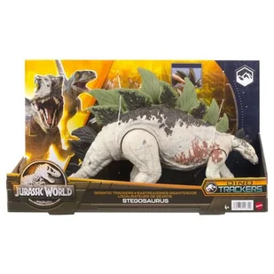 Figurka MATTEL Jurassic World Stegozaur Gigantyczny tropiciel HLP24 - Figurki dla dzieci - miniaturka - grafika 1