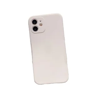 ARMODORRA Etui na iPhone 11, silikonowe, kwadratowe krawędzie, ochrona aparatu, ulepszone etui na telefon [odporne na uderzenia] [odporne na upadku], 6,1", ulepszona silikonowa ochrona aparatu, białe - Etui i futerały do telefonów - miniaturka - grafika 1