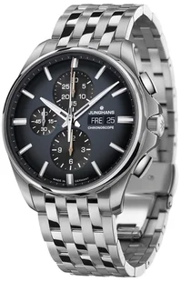 Zegarek Zegarek Junghans 27/4228.44 Meister S Chronoscope - - Zegarki męskie - miniaturka - grafika 1