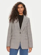 Marynarki i żakiety damskie - Tommy Hilfiger Marynarka WW0WW42248 Szary Regular Fit - miniaturka - grafika 1